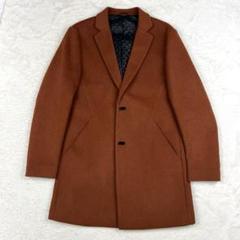 BOLINI ブラウン チェスターコート サイズ48 BOLINI ブラウン チェスターコート サイズ48 - メルカリ