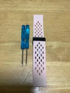 腕時計シリコンバンド22mm　ピンク ドライバー付き