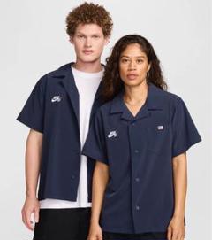 未使用★NIKE SB ボーリングシャツ XLサイズ NIKE公式】ナイキ SB 日本 ショートスリーブ ボタンアップ