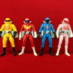 【希少】【美品】秘密戦隊ゴレンジャーフィギュアセット 5体 人気アイテム Yahoo!オークション ポピー 5体セット