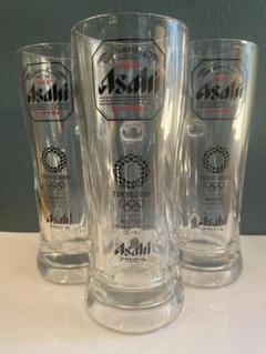 東京 オリンピック　ピンバッジ　アサヒビール　ジョッキ型 3個セット 激レア 東京 オリンピックピンバッジアサヒビールジョッキ型 3個セット
