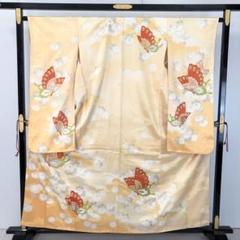 振袖 蝶々 万寿菊 金彩 金駒刺繍 KK-2118 振袖 蝶々 万寿菊 金彩 金駒刺繍 KK-2118 - メルカリ