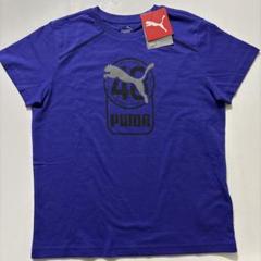 新品　PUMA キッズ140 半袖　Tシャツ パープル