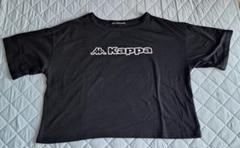 Honeys　Kappa 黒 クロップドTシャツのサムネイル