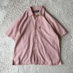 チャップス 90s CHAPS S/S オープンカラーシャツ L 短丈