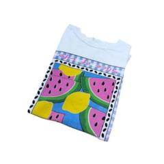 80年代 スイカ　フルーツTシャツ　ヴィンテージ　夏　シングルステッチ