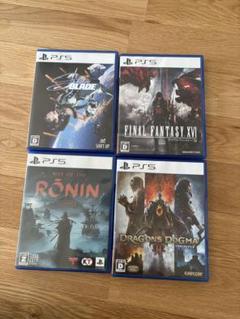 PS5 ゲームソフト 4本セット