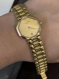 希少、未使用Christian Dior ゴールド 時計 63 151MBCBR 希少、未使用Christian Dior ゴールド 時計 63 151MBCBR