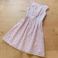 【新品未使用】トッカ　ワンピース　NADENA　刺繍　フラワー　ブラウン 新品 トッカ ワンピース 花柄 刺繍 サイズ0 4758 - メルカリ