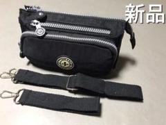 ☆ 【新品】【激安】お財布ポシェット~☆斜め掛けOK☆黒