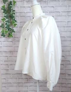 【GRL】グレイル　レディース　ラグランスリーブブラウス　白　F
