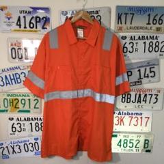 USA古着 ICM WORKWEAR リフレクターシャツ ビッグサイズ2XL