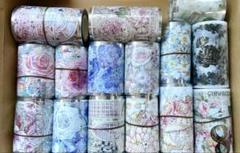 海外マステ　15巻まとめ売り　花
