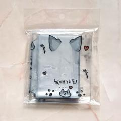 韓国 ダッキーワールド トレカケース コレクトブック 推し活 オオカミ