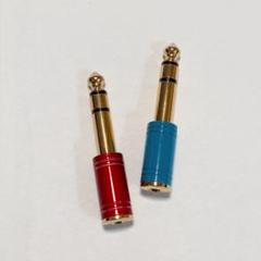 8★コネクタプラグ 6.35 ミリメートル㎜オスから 3.5 mmメスステレオ