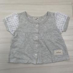 Pal House パルハウス 半袖 カットソー カーディガン ボタン 95cm