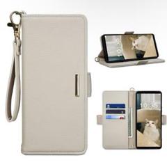 Xperia 10 V ケース 手帳型 SO-52D SOG11 ベージュ