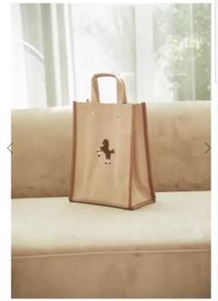 seventen 蜂　ラフィアトート　新品未使用　レギュラー 再入荷】ワンポイント刺繍ラフィアトート(レギュラー) - seventen