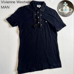 Vivienne Westwood 変形リボンタイORB刺繍ストライプ長袖シャツ Vivienne Westwood（シャツ/ブラウス(長袖/七分)）のフリマ