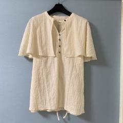 トップス eaphi cape design jacquard blouse EAPHI cape design jacquard blouse - メルカリ