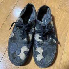 ナンバーナイン カート期 ハート涙 パッチワークデッキシューズ
