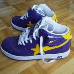 A BATHING APE BAPE STA レイカーズカラー