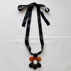 MARNI フラワー モチーフ チョーカー ネックレス マルニ (MARNI