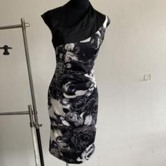 KAREN MILLEN ブラックワンショルダードレス レンタル