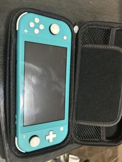 Nintendo Switch Lite 青 充電器＆ケース付き（箱無し） - メルカリ