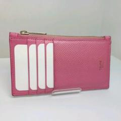 CELINE セリーヌ ピンク フラグメントケース カードケース