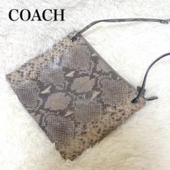✨COACH✨コーチ✨シグネチャー✨パイソンレザー✨ワンショルダーバッグ✨バッグ 2025年最新】コーチ パイソンの人気アイテム - メルカリ
