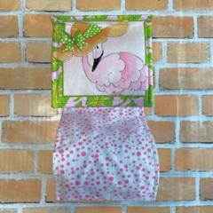 ハンドメイド トイレットペーパーホルダーカバー