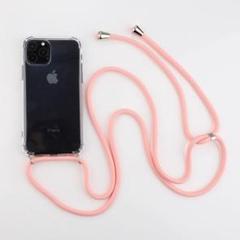 SALE iPhone14pro ショルダー付きスマホケース ピンク 送料込みのサムネイル