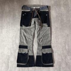 6801 marithe francois girbaud flare pant