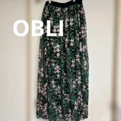 新品未使用　タグ付き　オブリ　obli スカラップチュールスカート スカラップチュールスカート | BOTTOMS | OBLI