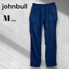 Johnbull ジョンブル カジュアルパンツ リネン コットン ネイビー M