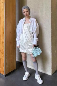 【半額以下】litmus購入　cropped shirt 半額以下】litmus購入 cropped shirt - メルカリ