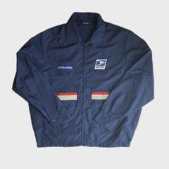 USA製 USPS ナイロンワークジャケット
