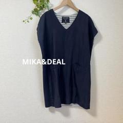 MIKA&DEAL マイカアンドディール　　チュニック　ネイビー