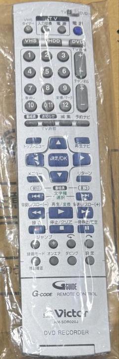 2025年最新】ビクター DVDレコーダーリモコン RM-SDR020Jの人気