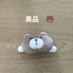 肩紐クリップ　サスペンダークリップ　クマの顔デザイン 　ベビー　キッズ　美品