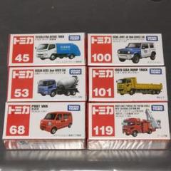 トミカ 働く車まとめ売りセット 80台セット　㉒ トミカ 働く車まとめ売り6台セット - メルカリ