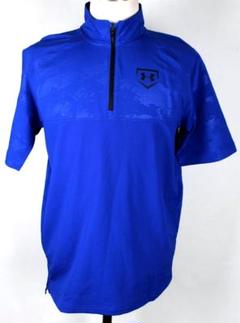 UNDER ARMOUR - ☆USA限定☆USAアンダーアーマー☆★野球用ケイジジャケット☆青☆L☆ 新品☆USA限定☆USAアンダーアーマー野球用ケイジジャケット☆青