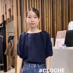 タグ付き新品未使用CLOCHEブラウス秋まで使えますのサムネイル