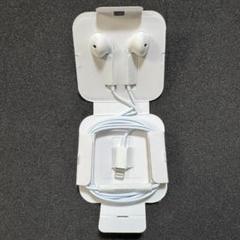 新品未使用　iPhone　イヤホン　Lightning（マイク付）　有線イヤホン