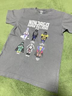 ユニクロ　Ninjago Super Villains グレーTシャツ　140