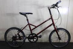 てなグッズや あさひ製DP780 COMPACT 20型7速400mm minivelo - メルカリ 自転車本体