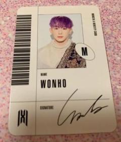 MONSTA X ウォノ　トレカ MONSTA X 大判 トレカ ウォノ（WONHO 結ん ウォノ）