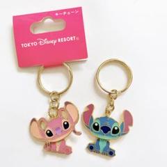 【完売品】 希少 スティッチ エンジェル スクランプ ビーズストラップまとめ売り スティッチ エンジェル】 希少 レア ビーズ ストラップ 2つ