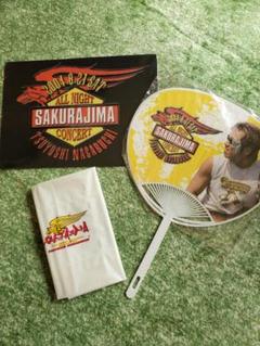 激レア！Rock on.限定長渕剛 ポーチ入りタオルハンカチセット
